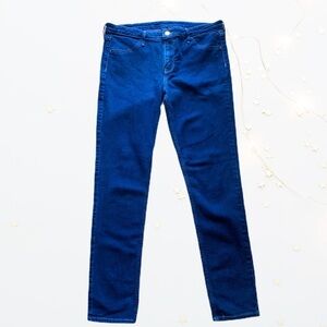 H&M Skinny Ankle Jeans Regular Waist Blue